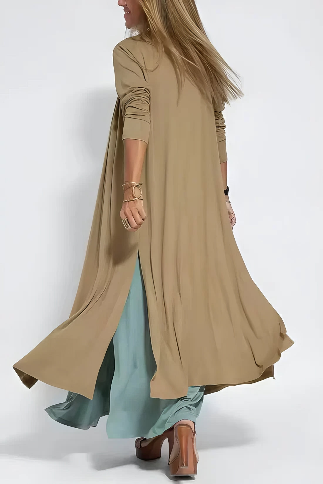 Vestido largo elegante + cárdigan a juego GRATIS - Marta Stella